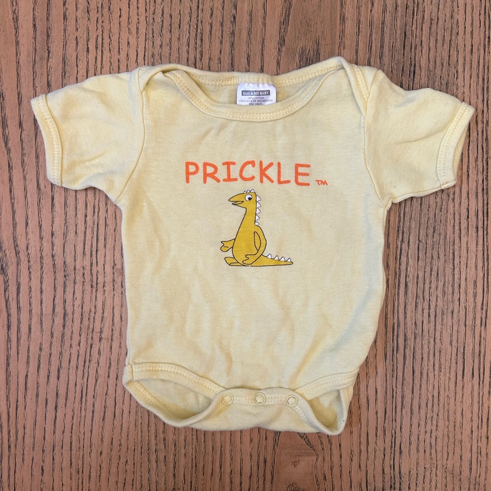 Vintage Yellow Prickle Bodysuit